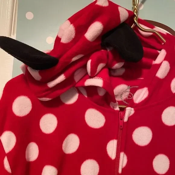 Disney Minnie Onesie Footed Pajamas - Picture 6 of 12